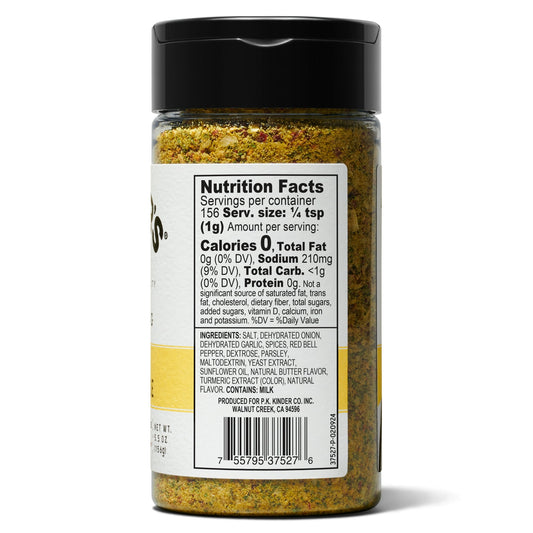 Kinders Buttery Steakhouse Seasoning 5.5 Oz