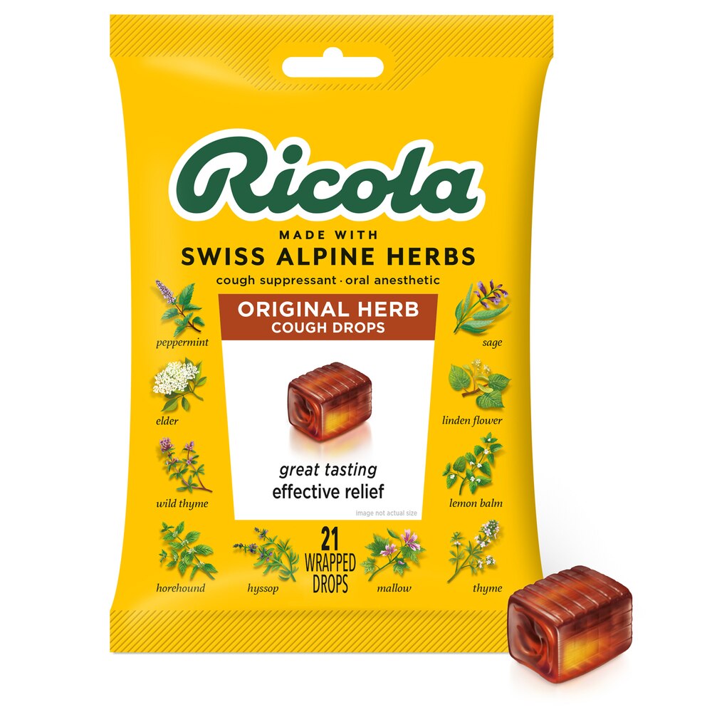 Ricola The Original Natural Herb Cough Drops 3.2 oz