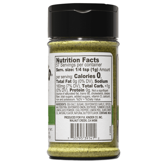 Kinder's Buttery Garlic & Herb Seasoning 2 Oz