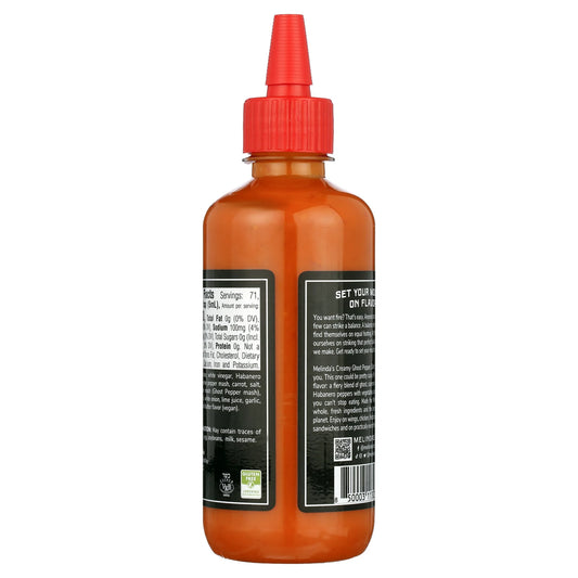 Melinda's Ghost Pepper Wing Sauce 2 Fl Oz.