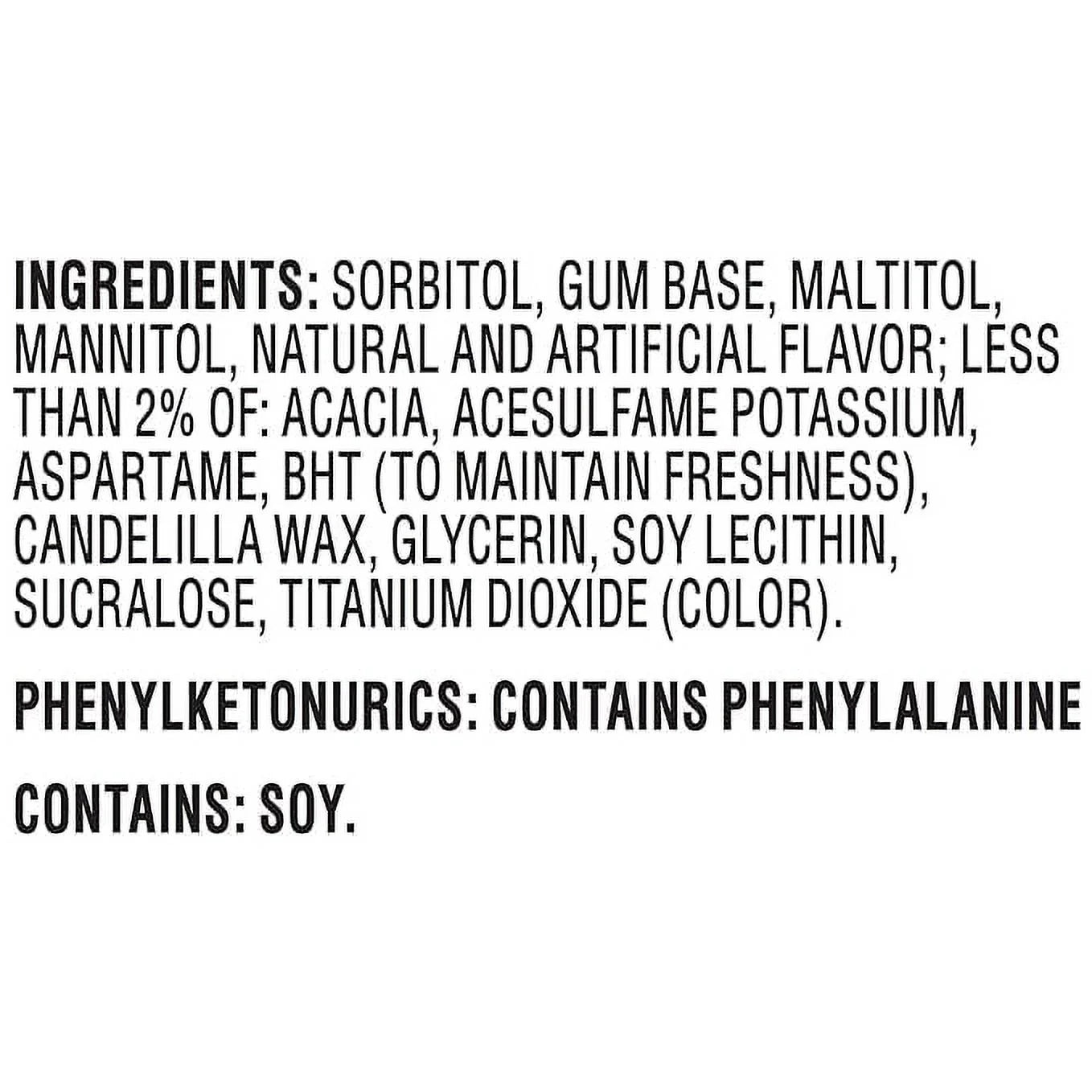 Dentyne Ice Peppermint Sugarless