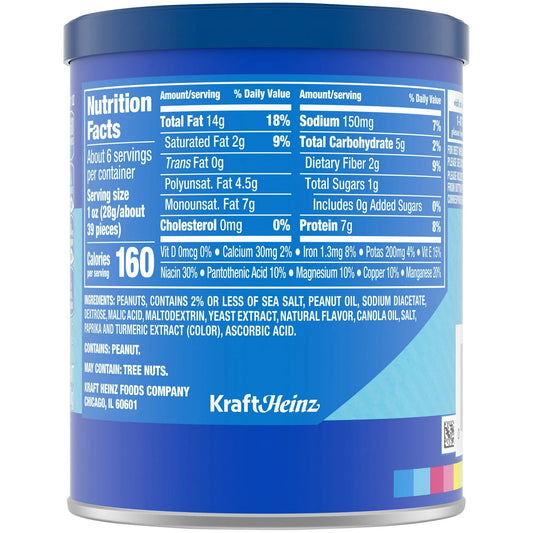 Planters Sea Salt & Vinegar Peanuts 6 oz