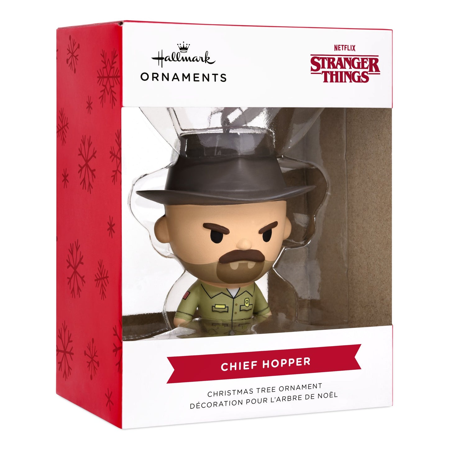 Hallmark Netflix Stranger Things CHIEF HOPPER Christmas Tree Ornament Decoration