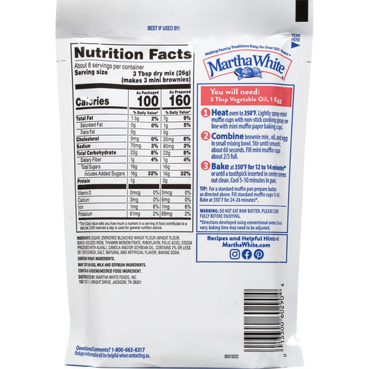 Martha White Brownie Bites Brownie Mix