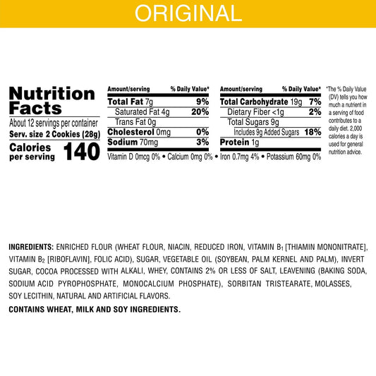 Keebler Fudge Stripes Cookies Original 11.5oz Pack of 1 Delicious Treats