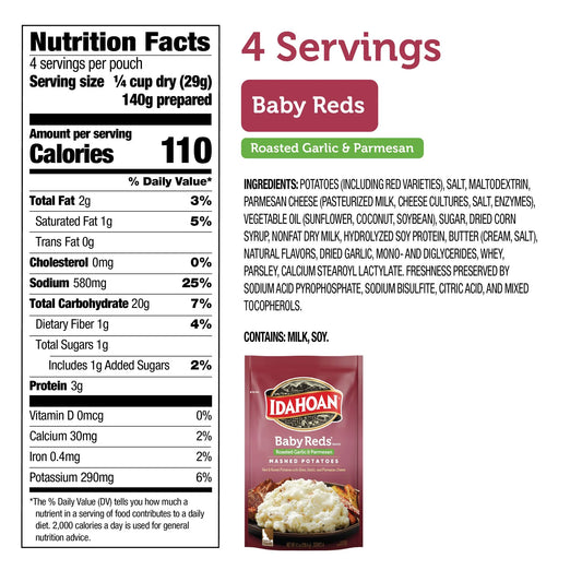 Idahoan Baby Reds Mashed Potatoes