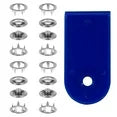 Hello Hobby White Snap Rings 7/16 inch