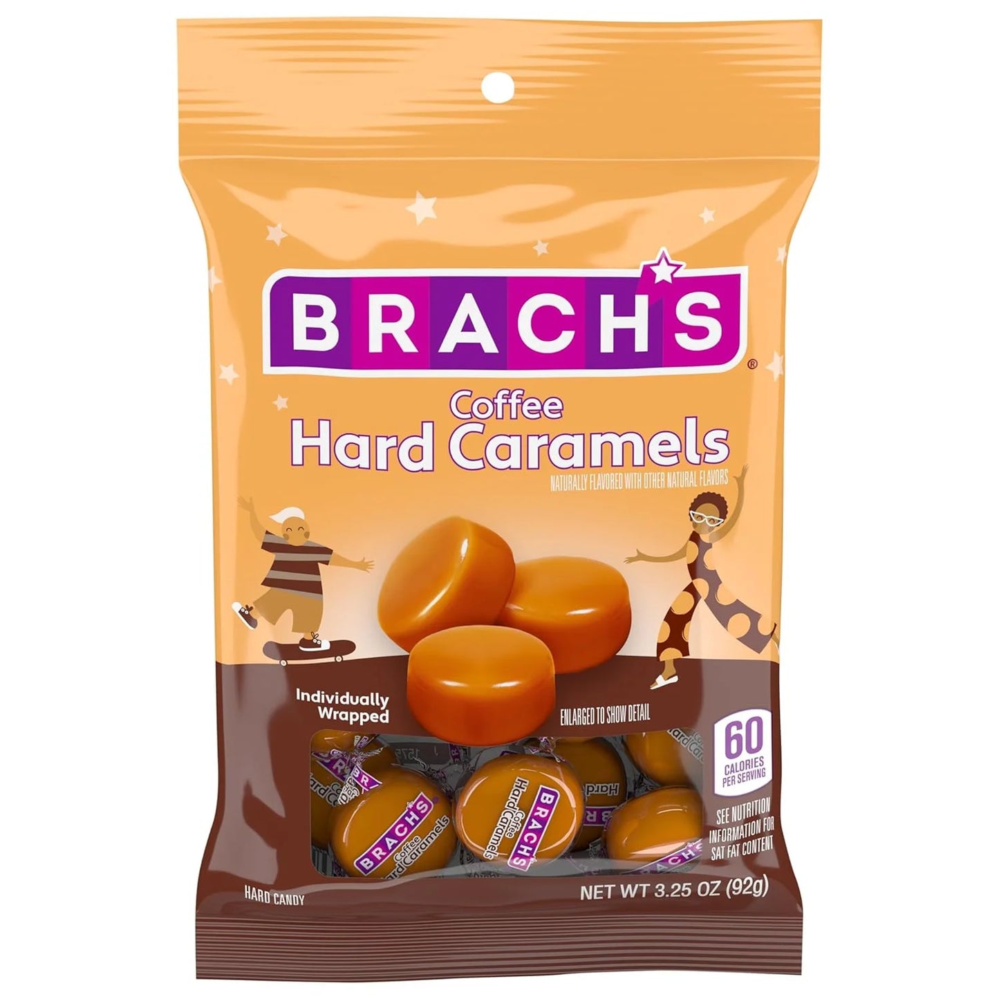 Brach's Nips Coffee 3.25 oz. Hard Caramels