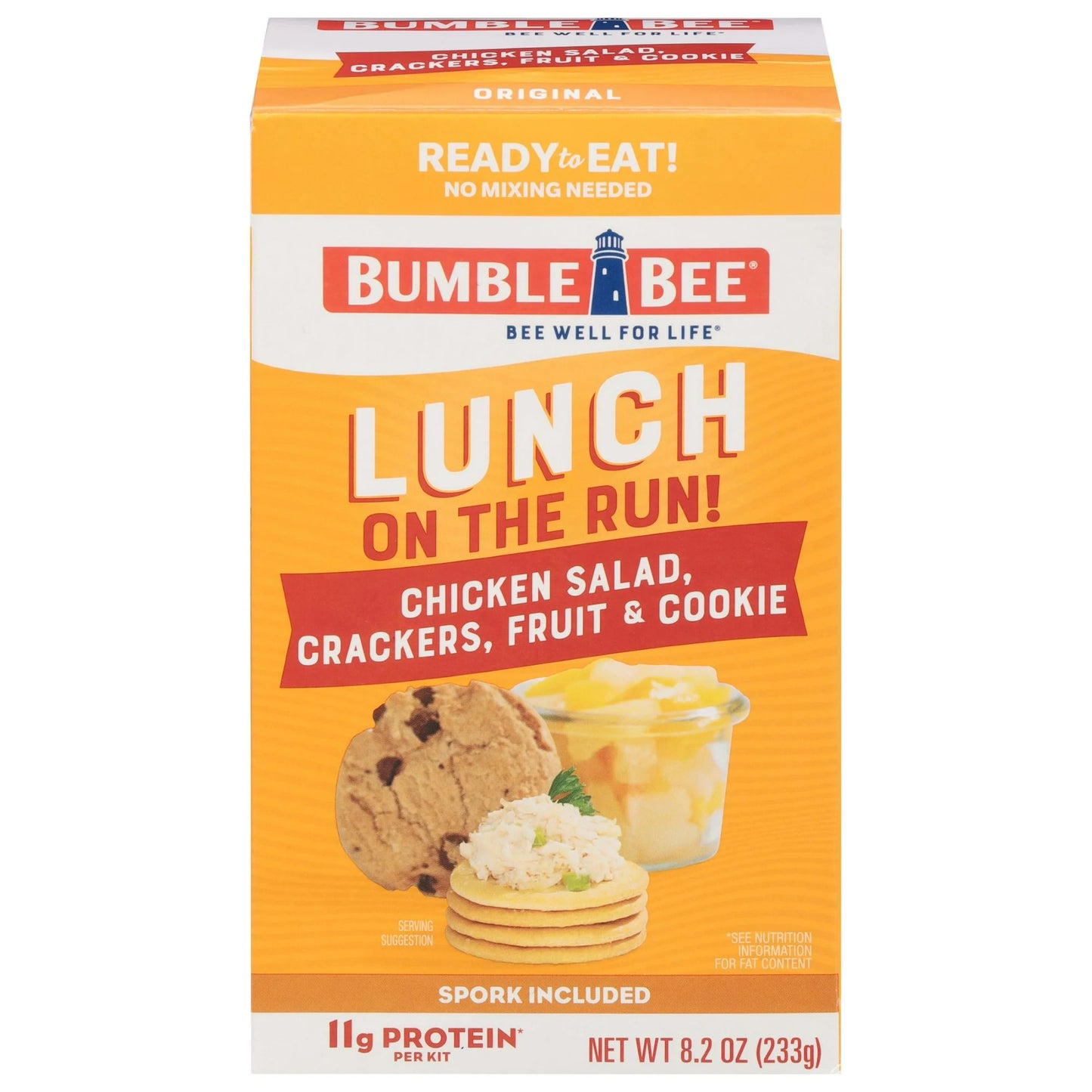 Bumble Bee Snack On The Run Chicken Salad & Crackers Original