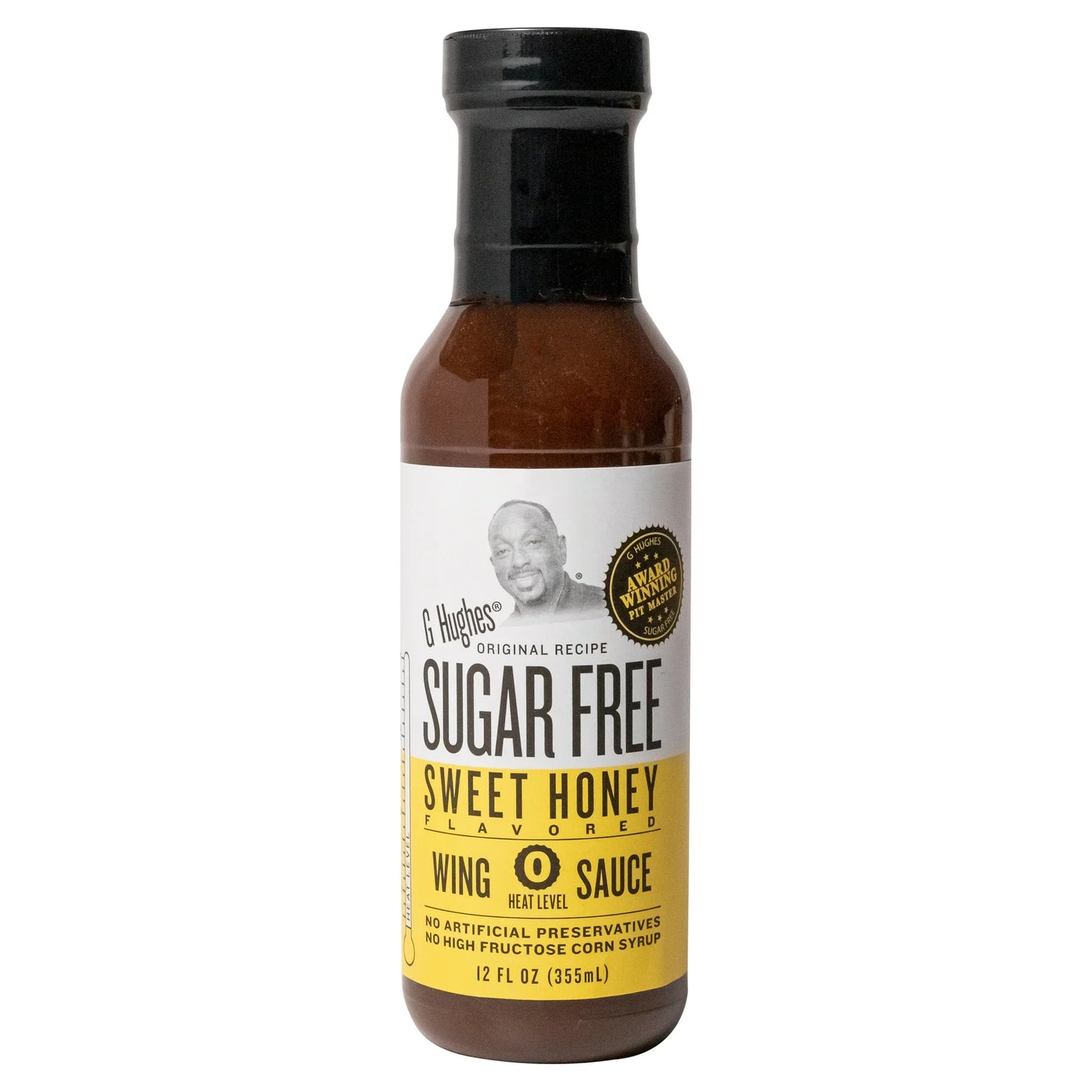 G Hughes Sugar Free Sweet Honey Wing Sauce 12 oz