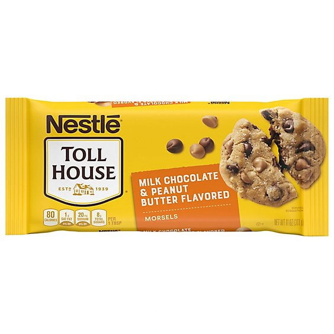 Nestle Toll House Milk Chocolate & Peanut Butter Morsels 11 Oz.