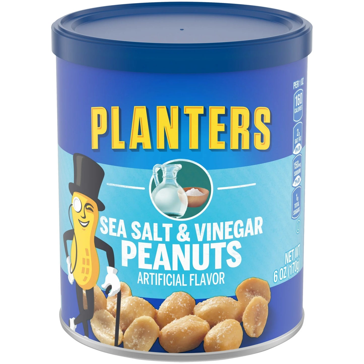 Planters Sea Salt & Vinegar Peanuts 6 oz