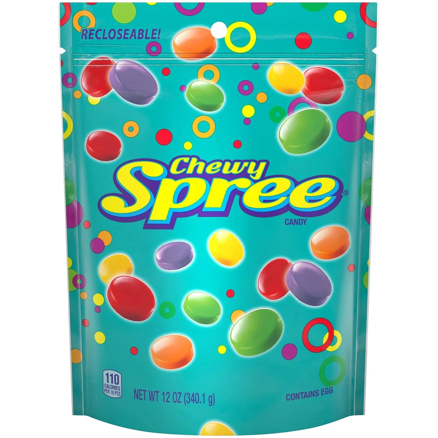 Chewy Spree Candy - 12-Oz. Resealable Bag