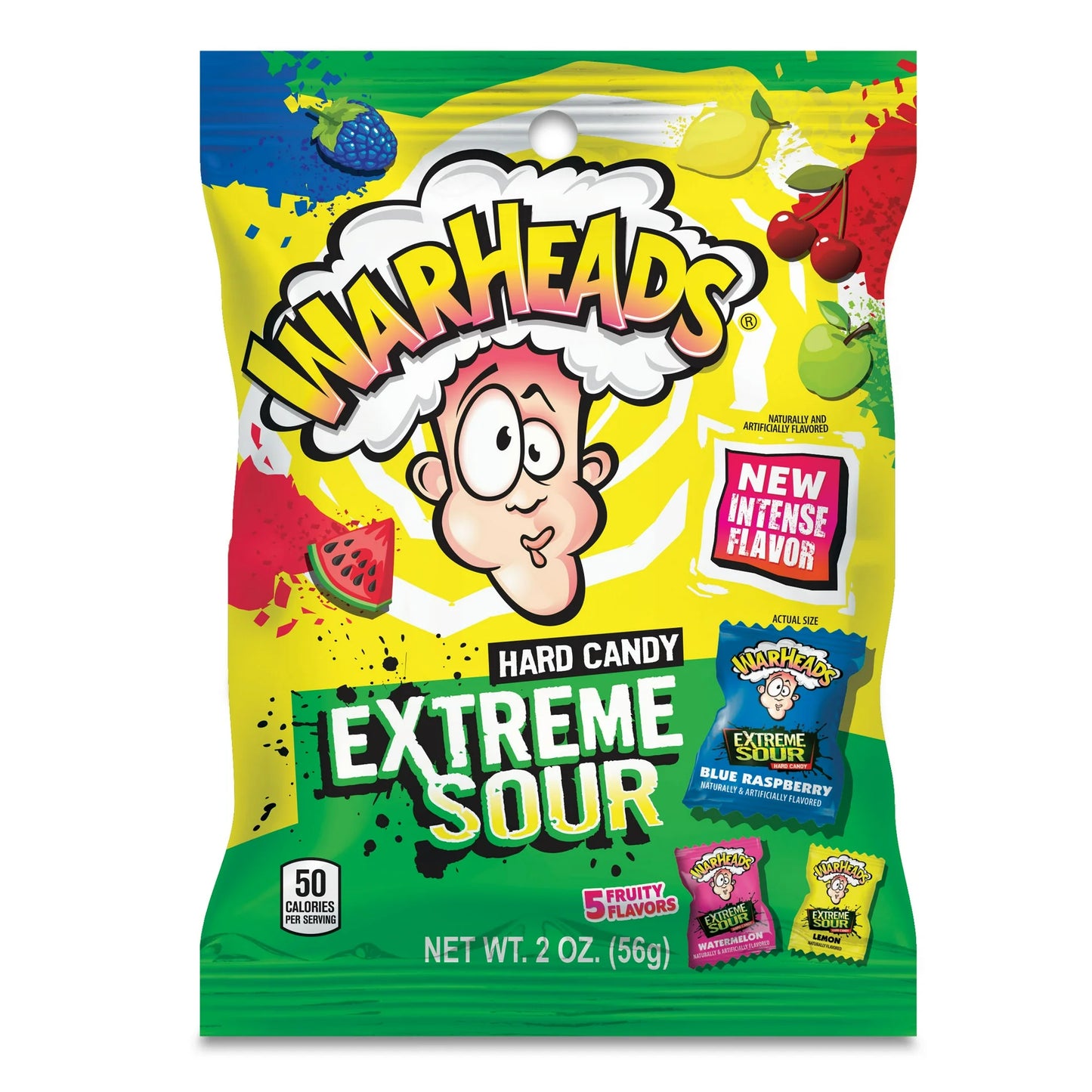 Warheads (2oz bag)~ Extreme SOUR hard candy 5 flavor.