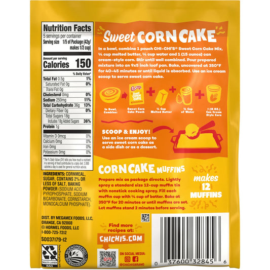 Chi-Chi Sweet Corn Cake Mix, 7.4oz