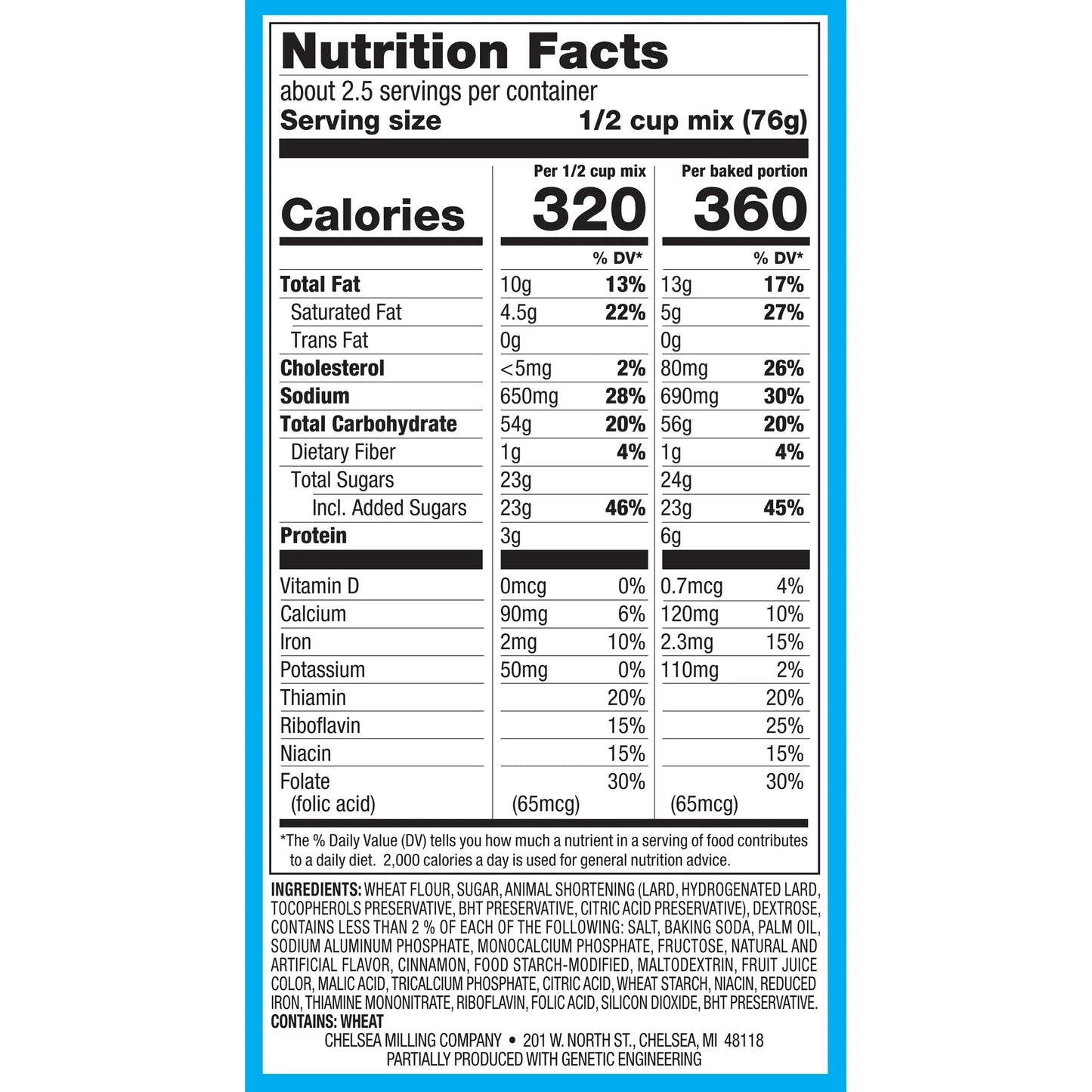 Jiffy Muffin Mix, Apple Cinnamon, 7 Ounce