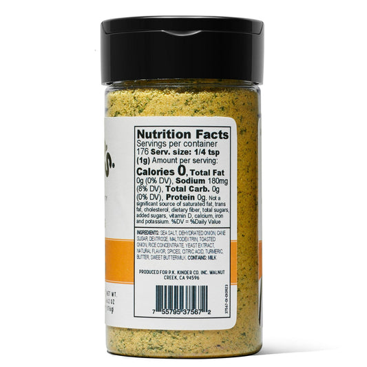 Kinder's Caramelized Onion Butter Seasoning 6.7 Oz