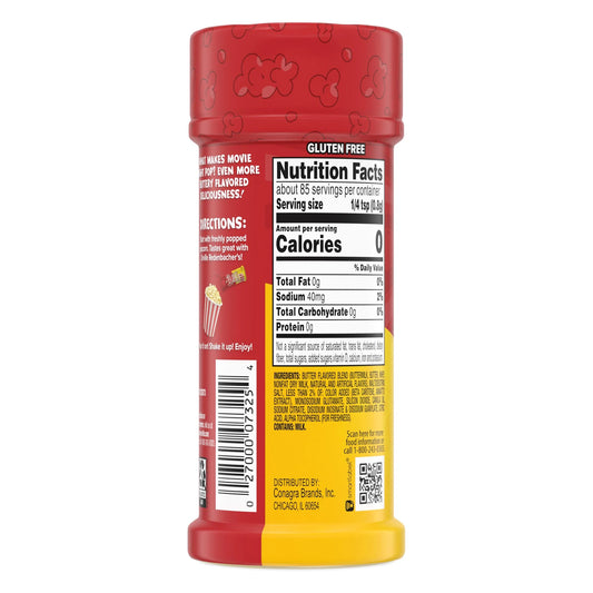 Orville Redenbacher Movie theater Butter Popcorn Seasoning 2.4 oz
