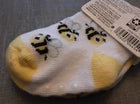 Happy Go Fluffy Unisex Baby Socks - Bees - Sheep - Sun - Bunny - 0-6 mo