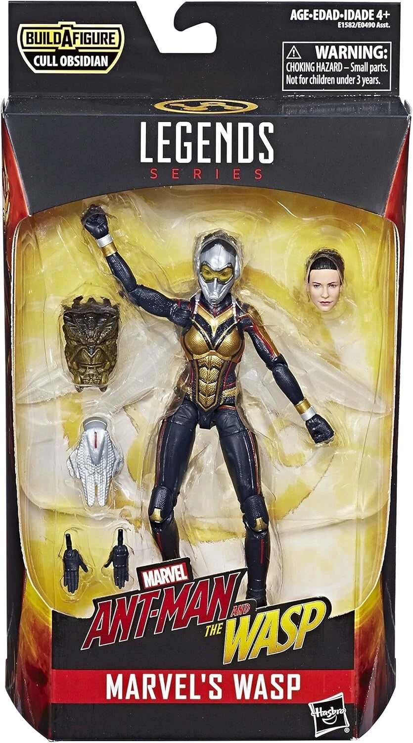 Marvel Legends Ant-Man and the Wasp Cull Obsidian Series Wasp Action Figure