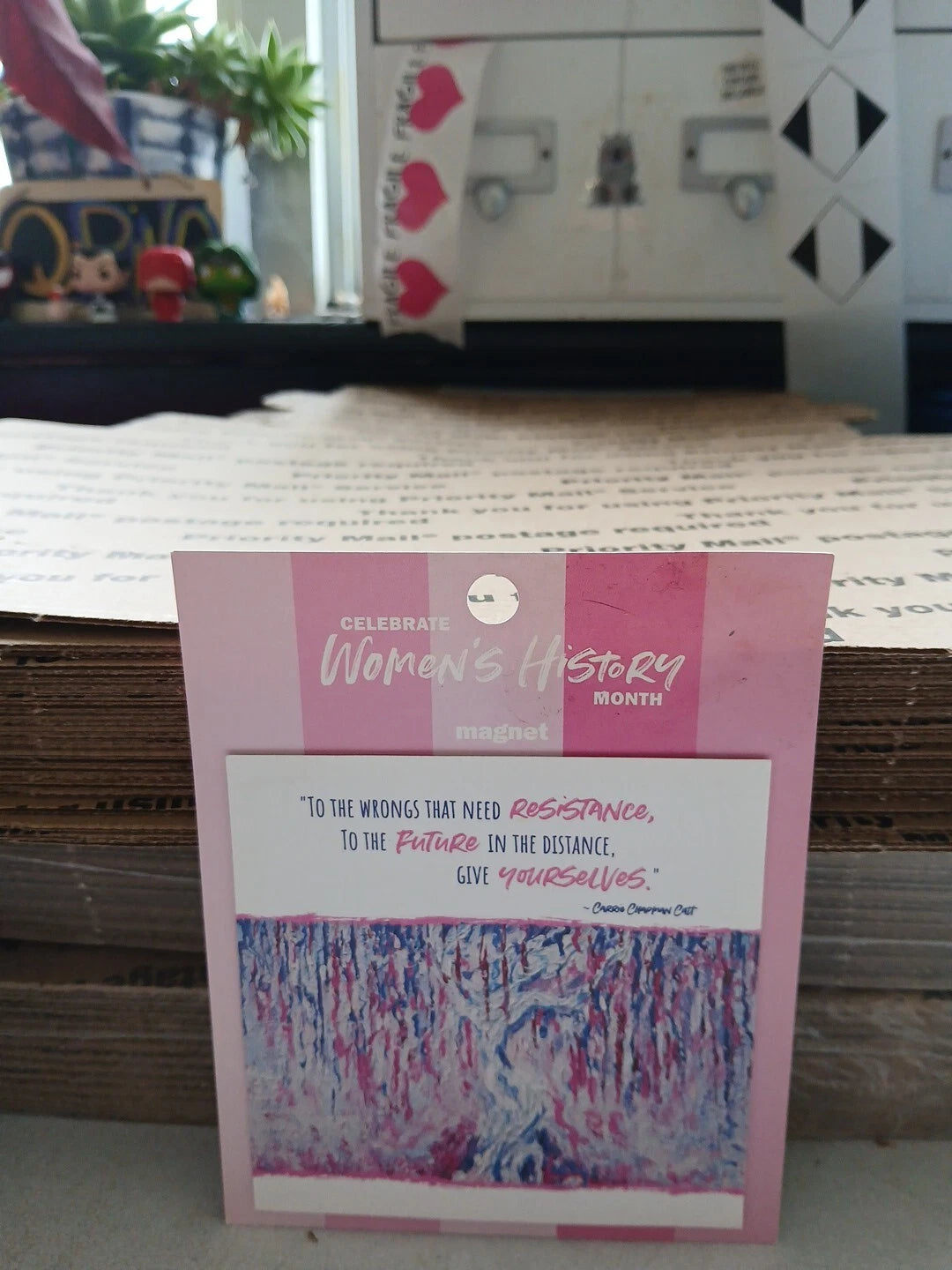 Celebrate Women's History Month Magnet Abeer Abo-Shihata