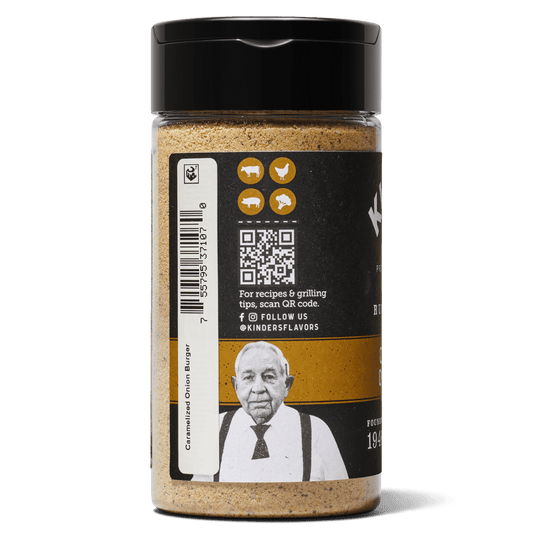 Kinders Caramelized Onion Burger Barbecue Rub And Seasoning For Grilling 5.4 Oz
