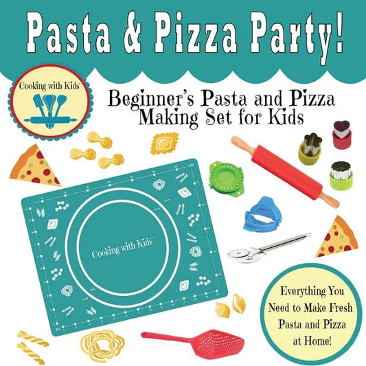 Cooking With Kinds Beginners Pasta & Pizza Making Set For Kids Fun Things To Do