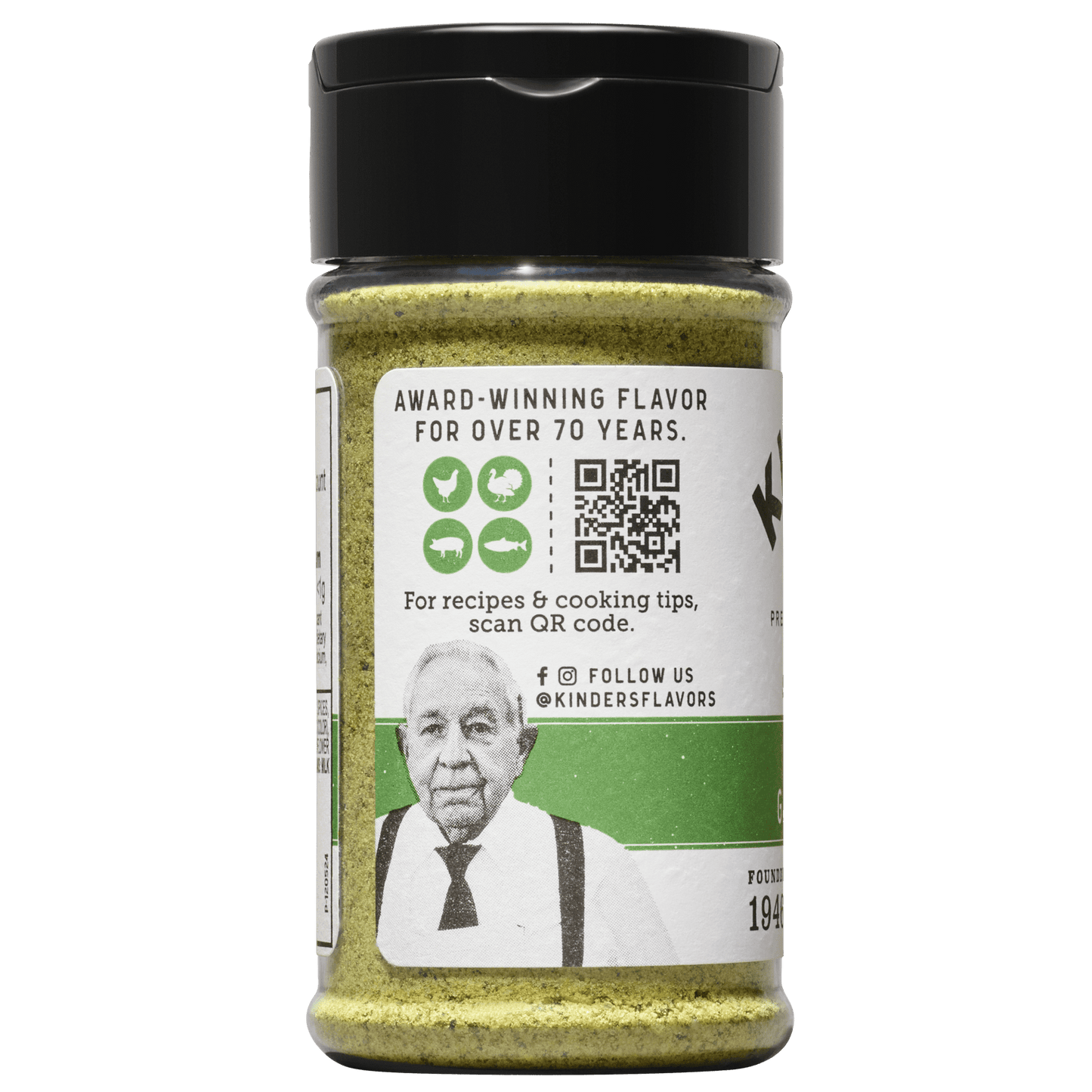 Kinder's Buttery Garlic & Herb Seasoning 2 Oz