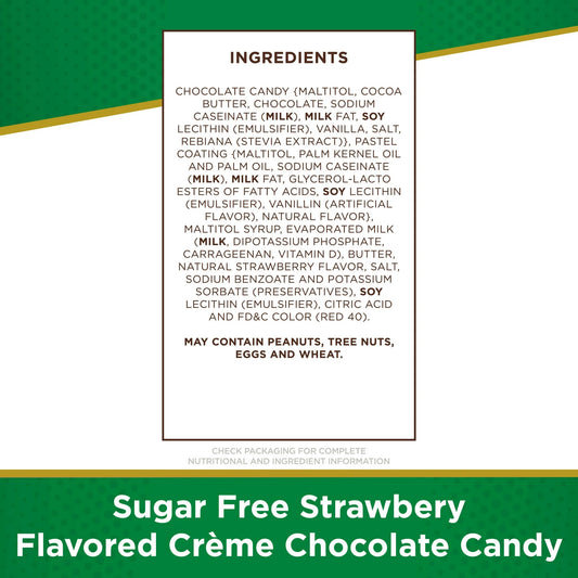 Russell Stover Sugar Free Chocolate Strawberry Creme 3oz