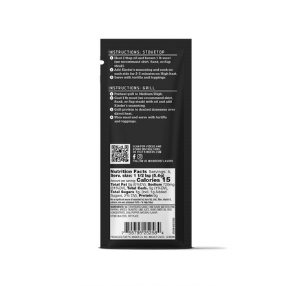 Kinder's Carne Asada Seasoning & Spice Mix 1 Oz