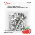 DRITZ 7/16” Extra-Large Eyelets 10 Sets | 14018-38