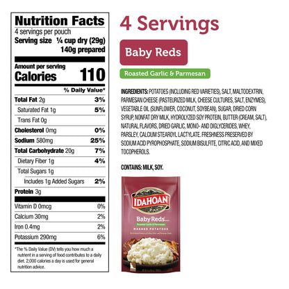 Idahoan Baby Reds Mashed Potatoes