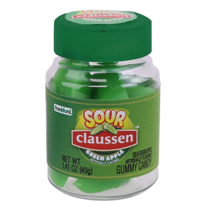 Frankford Gummy Claussen Pickles Green Apple Flavored Candy Stocking Stuffer New