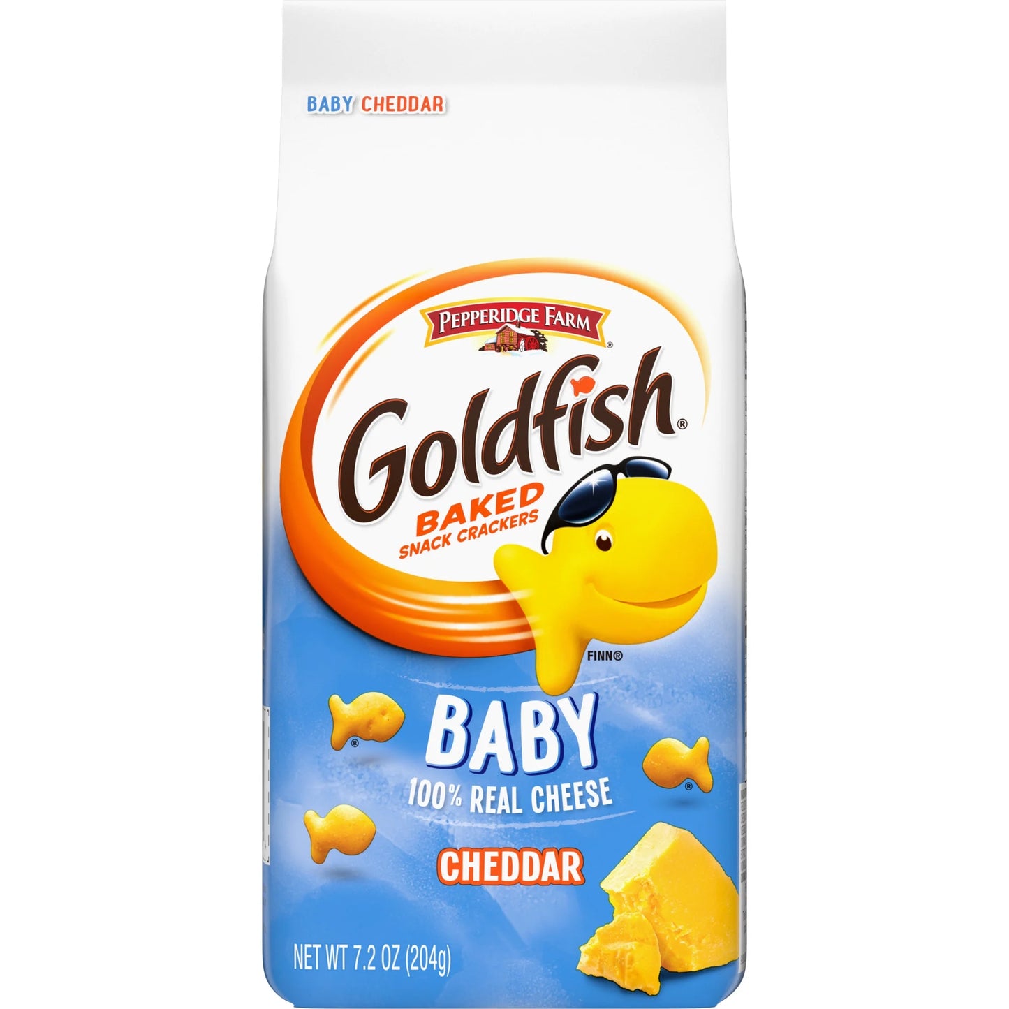 Pepperidge Farm Baby Goldfish Cheddar Baked Snack Crackers 7.2 oz