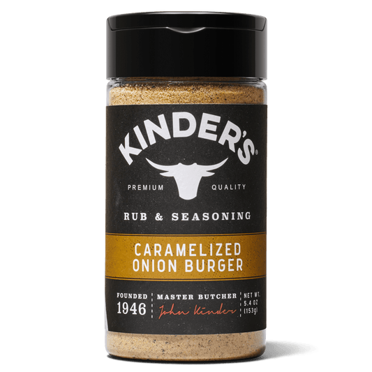Kinders Caramelized Onion Burger Barbecue Rub And Seasoning For Grilling 5.4 Oz