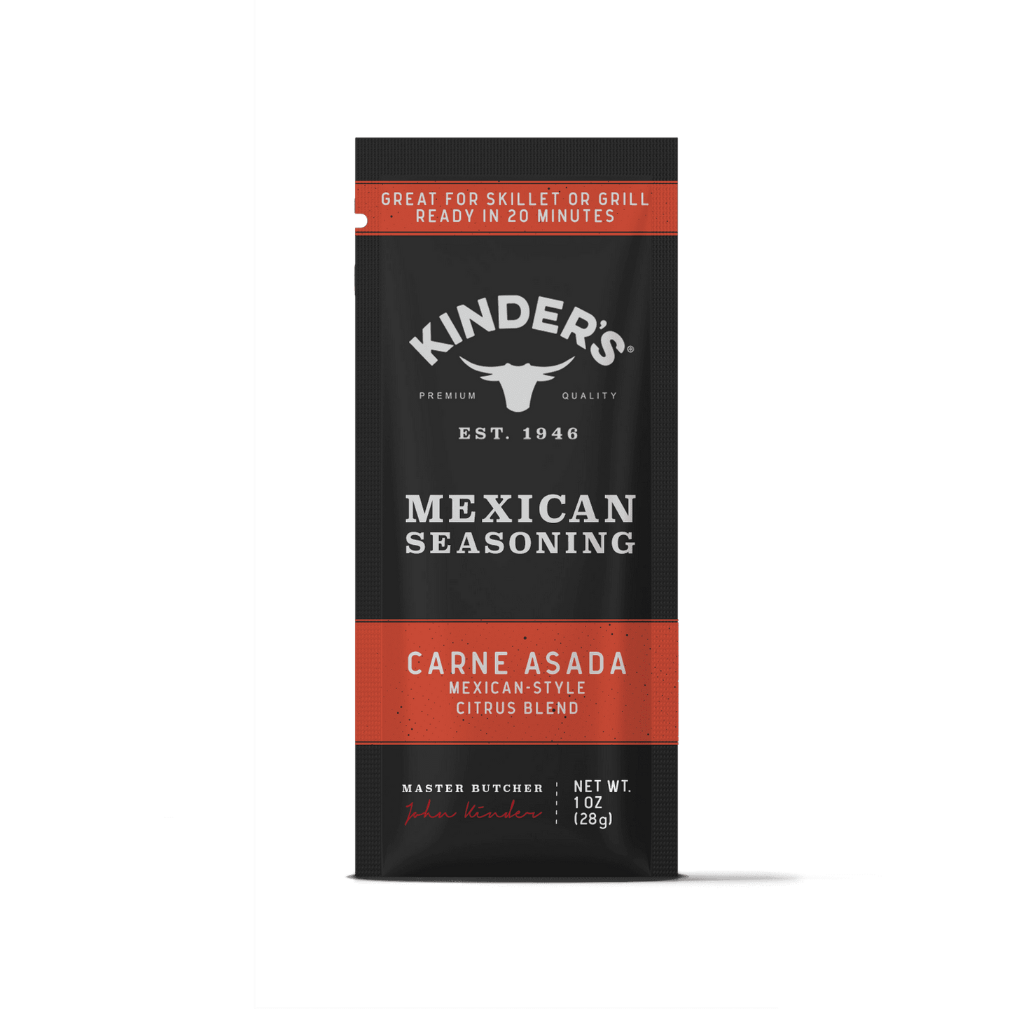 Kinder's Carne Asada Seasoning & Spice Mix 1 Oz