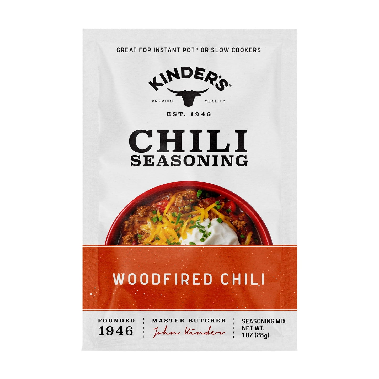 Kinder's Woodfired Chili For Slow Cooking 1 Oz