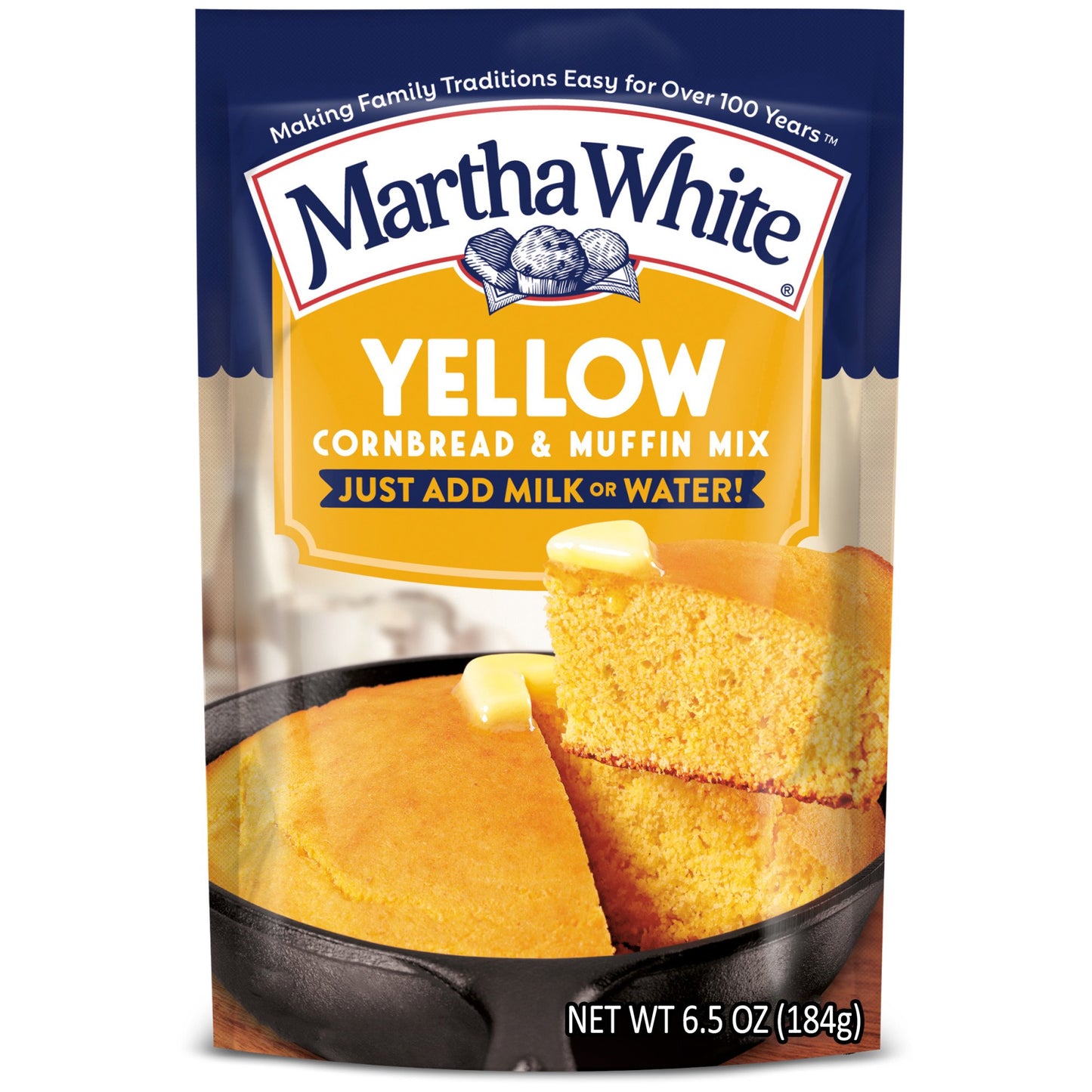 YELLOW CORNBREAD MUFFIN MIX  , Martha White