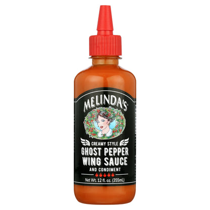Melinda's Ghost Pepper Wing Sauce 2 Fl Oz.