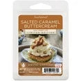 Scentsationals Wax melt, Salted Caramel Buttercream, 6 Scented Wax Cubes 2.5 oz042125
