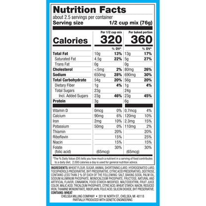 Jiffy Muffin Mix, Apple Cinnamon, 7 Ounce