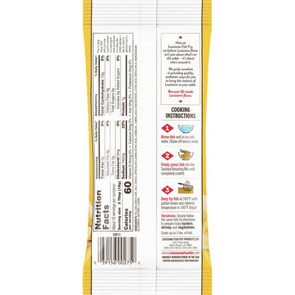 Louisiana Fish Fry New Orleans Style Fish Fry Seafood Breading Mix 10 oz