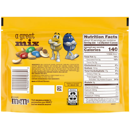 M&M'S Peanut Milk Chocolate, Sharing Size, 10.05 oz