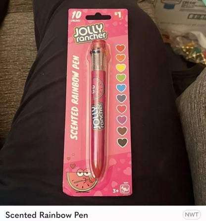 Jolly Rancher - Scented Rainbow Pen Ink - 10 Colors - Watermelon Scented