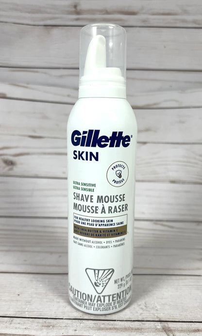 Gillette Shaving Gel Ultra Sensitive Mousse